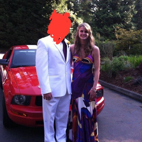 Cache Multicolored/Rainbow Dress Size 2 - Picture 2 of 9